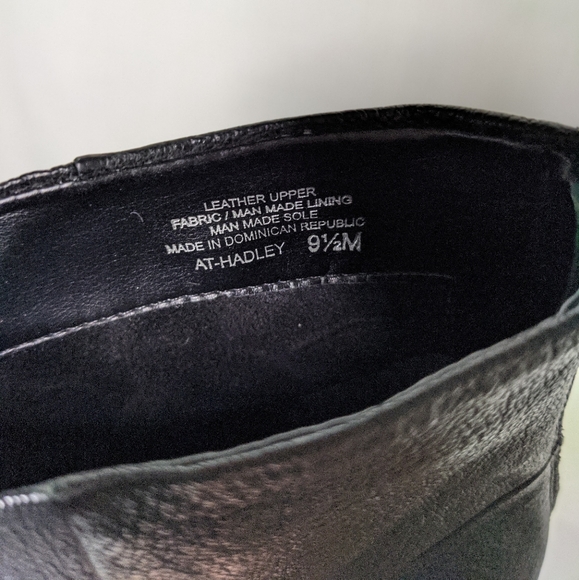 Arturo Chiang Hadley Black Ankle Boots - Picture 6 of 9